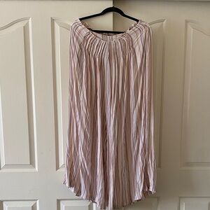 FREE PEOPLE Striped Pink Women's Pant. Size L